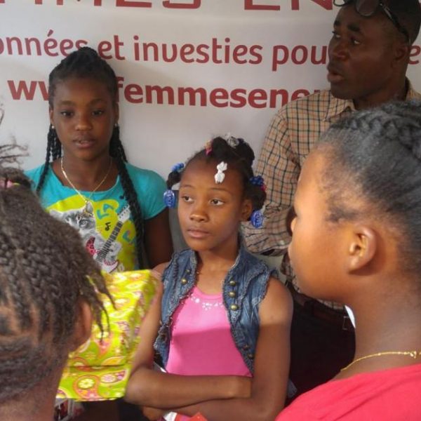 Young participants – Training activity in Haiti – Femmes en Emploi